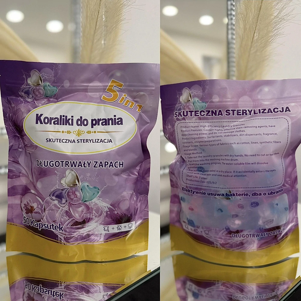 Prací kapsle 5 v 1 – 50 kapslí