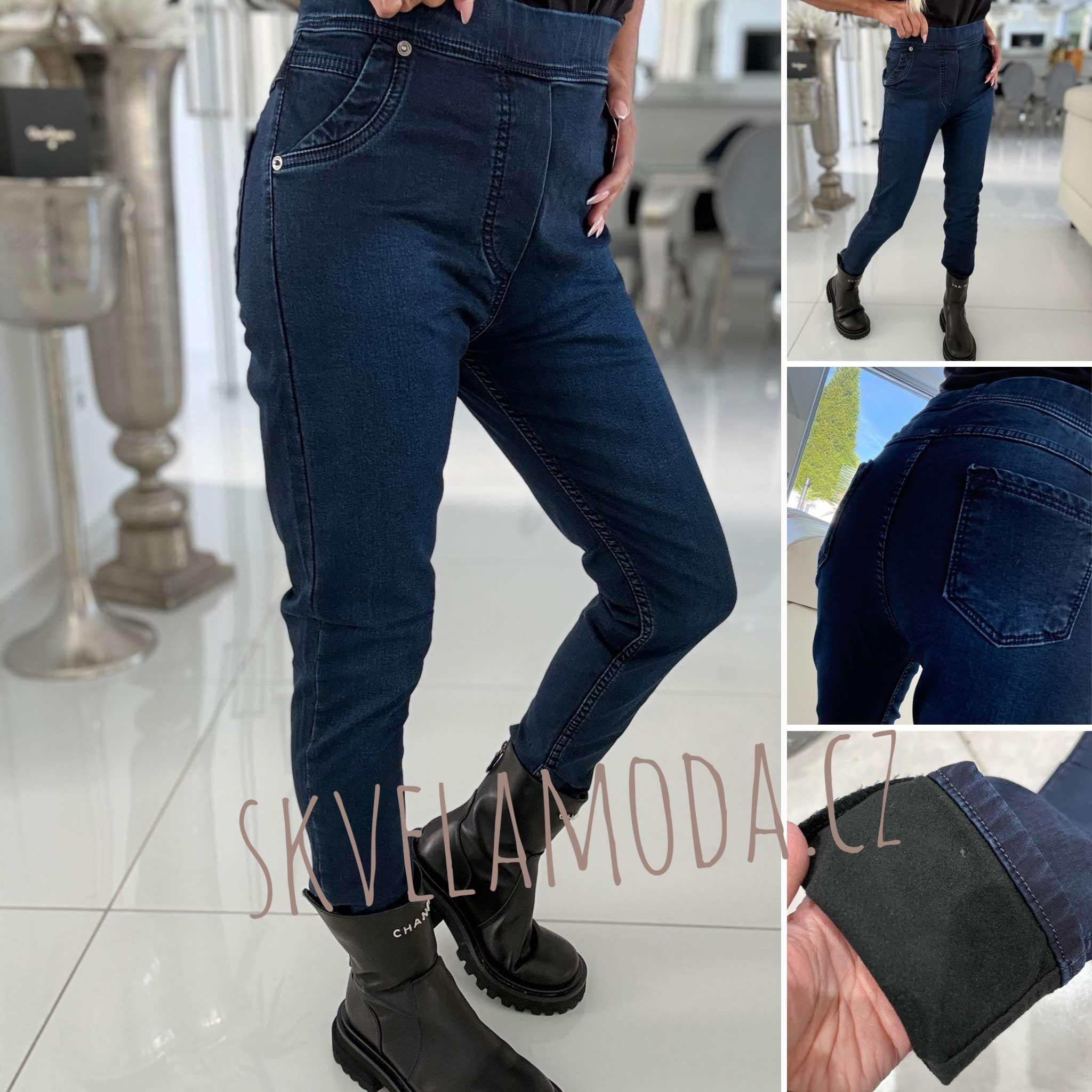 Dámské thermo jeans KLÁRA