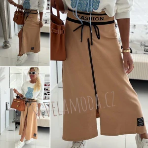 Dámská dlouhá sukně FASHION ZIP