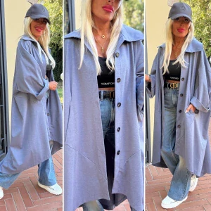 Dámský maxi kabát cardigan VIVIEN