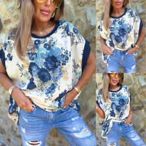 Dámská halenka KVĚTINKY