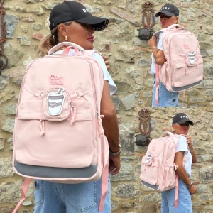 Dámský stylový batoh PINK