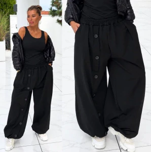 Dámské stylové široké kalhoty PALMIE