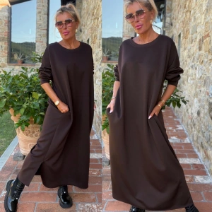 Dámská máslová šatovka LONG