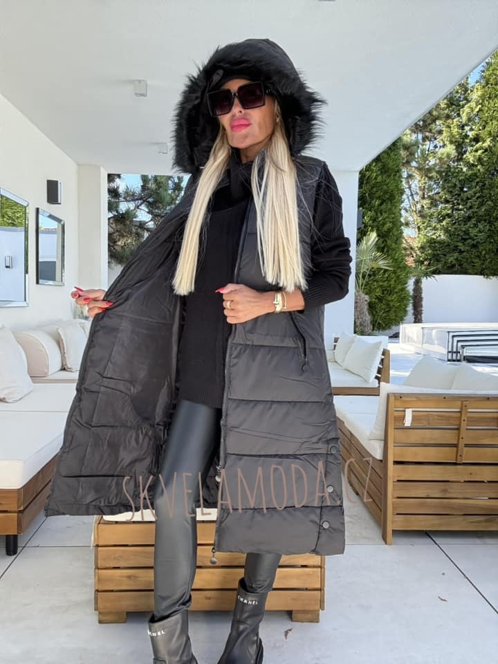 Dámská podzimní - zimní vesta JANA 