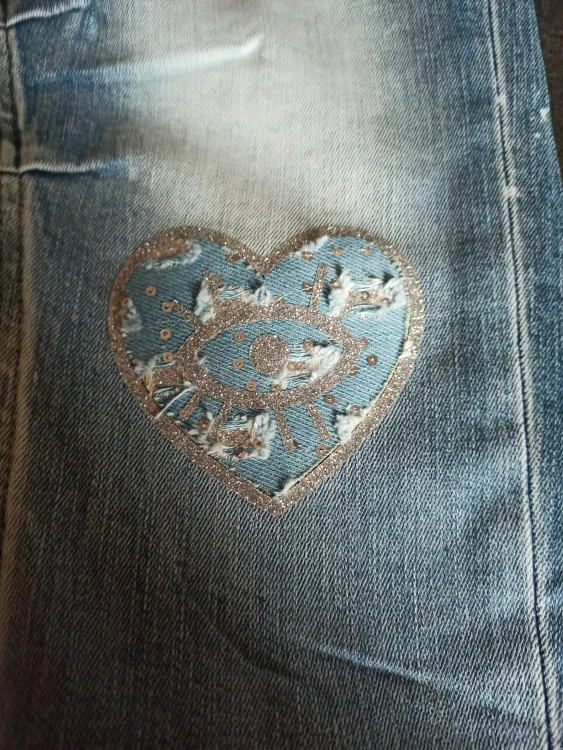 Dámské trendy rifle LOVE