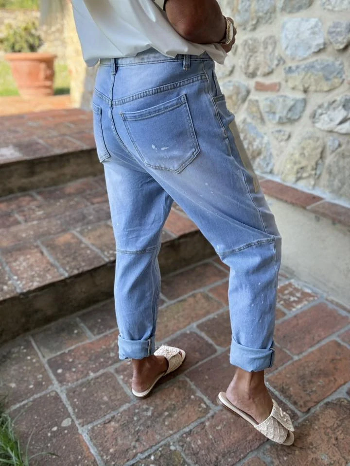 Dámské trendy džíny NUMBER 5