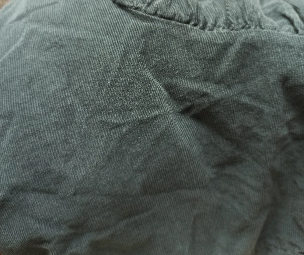 Dámské manžestrové kalhoty BAGGY