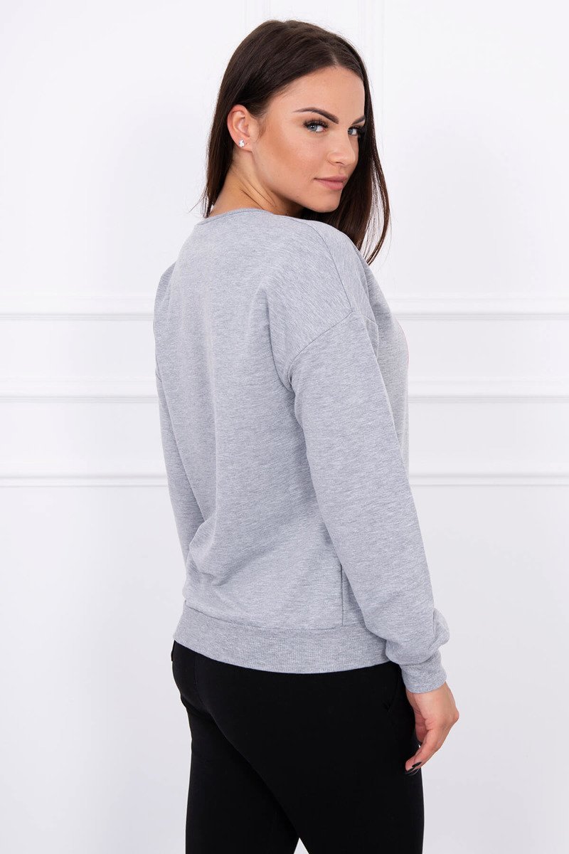 Mikina Supergirl šedá 