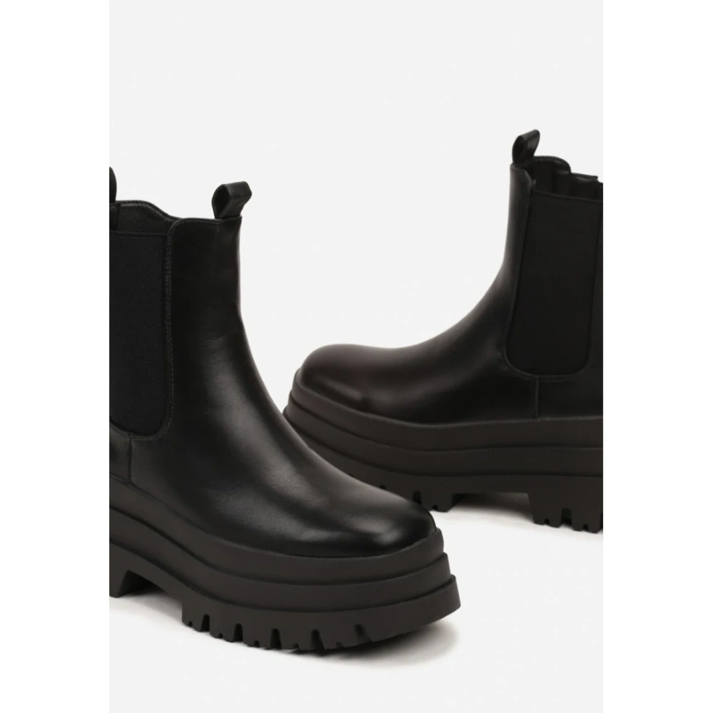 Dámské zimní boty na platformě