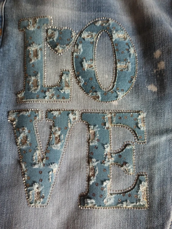 Dámské trendy rifle LOVE