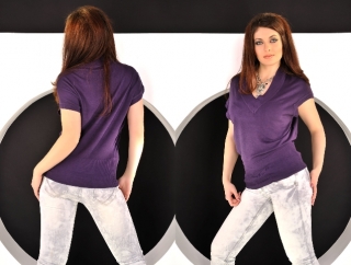 Dámský svetr bez rukávu